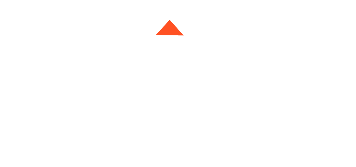 Double Black Capital Logo white red center